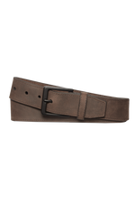 Nubuck Leather Utility Belt Bitter Brown